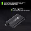 Portable HiFi Headphone Amplifier 3.5mm Headphone Amp Components With 2-Level Gain Switch For Phones Computers