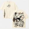 Okkotsu Yuta Jujutsu Kaisen Maglietta Anime Vintage Maglietta Unisex Abbigliamento Manica Corta Cotone di Alta Qualità Magliette Unisex Abbigliamento