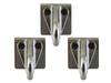 Stainless Steel Torii Gate Hooks for Toyota Hijet Trucks To Late Multi-Purpose (3-Piece Set) (200, 201, 210, 211, Mid- Models)
