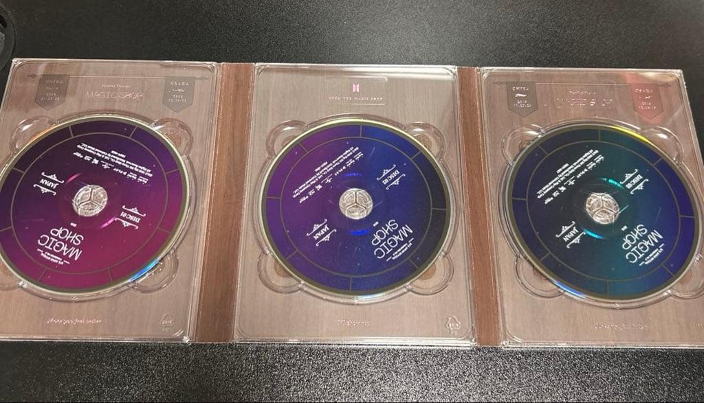 [USED] BTS MAGIC SHOP Japan Performance Blu-ray with Japanese Subtitles