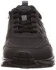 Spalding JIN 3320 Men's Lightweight Walking Shoes, Wide Width, Size 6E, Black, Size 26.0 cm, G