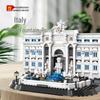 Wange Building Blocks 4212: Exquisite Rome Trevi Fountain Model