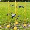 Drone Racing Obstacle Course Kit Easy To Build Drone Obstacle Course Kit Drone Racing Obstacle Course for Beginners / 8-12 Kids