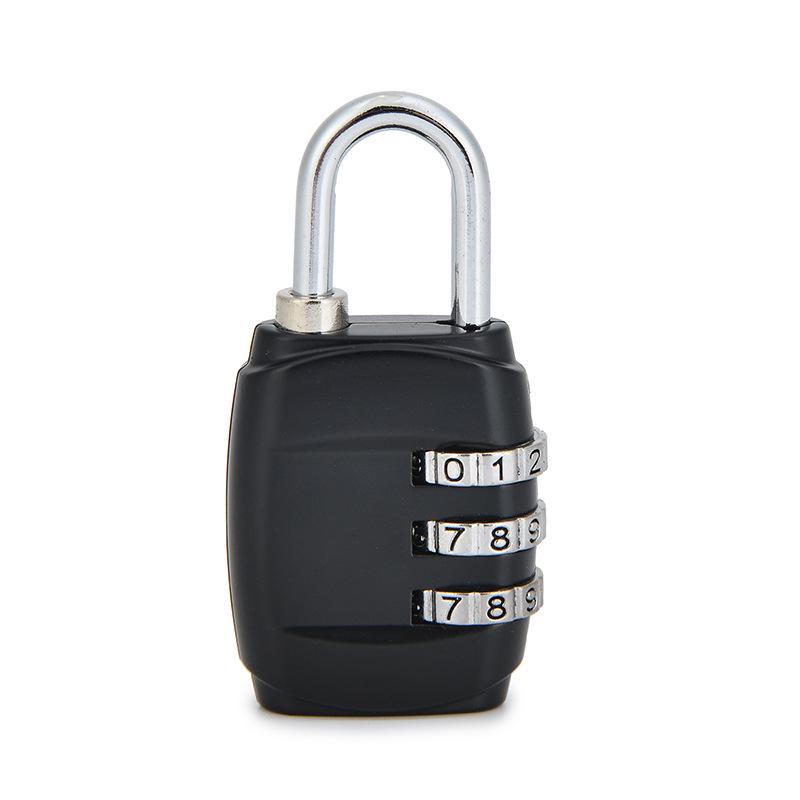 Zinc Alloy Mini Combination Padlock for Suitcases, Gym Lockers, and Drawers