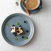 TAMAKI Plate S Edge Line Blue, Diameter 16.1 x Height 1.8cm, Microwave and Dishwasher Safe, T-889121