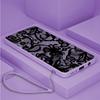 Phone Cover Case for Samsung Galaxy A22 A52 A34 A51 A13 A14 A15 A35 A11 A12 A24 A16 A36 A26 Black Lace Fashion