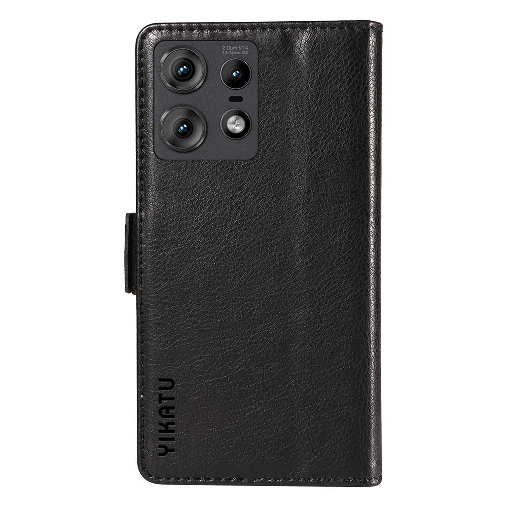 YIKATU YK-007 For Motorola Edge 50 Pro 5G Case Litchi Texture Phone Leather Cover