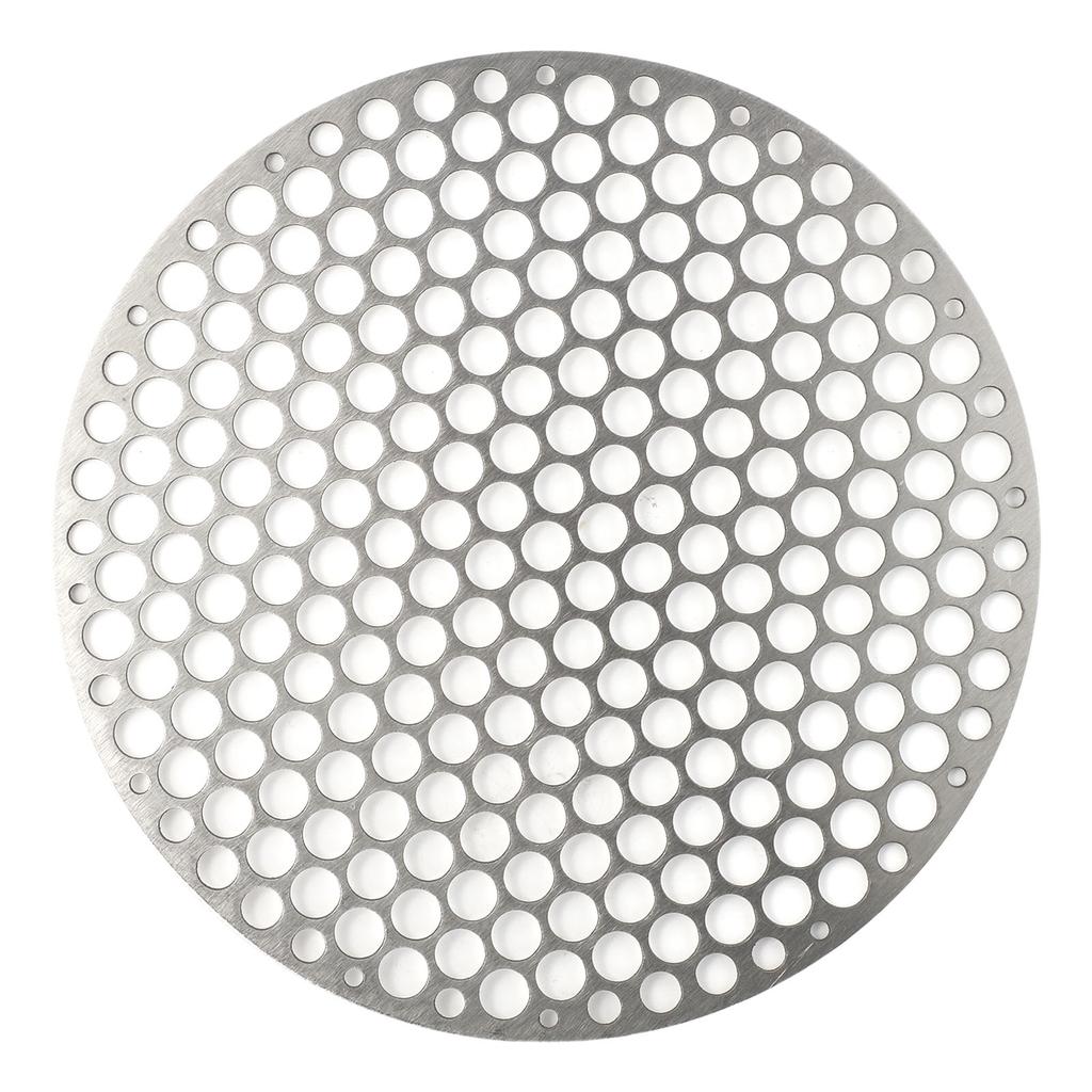 Stainless Steel Round Grill Net BBQ Mat Carbon Furnace Steam Nets Barbecue Rack