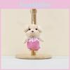 Lovable Small Dog Plush Keychain Colorful Stuffed Toy Pendant With Adorable Features For Bag Accessory