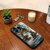 Excavator Phone Case  Soft  Silicone black For IPhone 17 16 15 14 13 12 11 X XR Plus Pro Max Plus