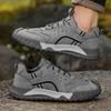 Men Wear-resistant Works Shoes 2026 Casual Platform Sneakers Outdoor Men Shock-absorbing Hiking Tennis Labor Shoe Zapatos Hombre