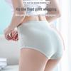 Women's High Waist Cotton Briefs with Graphene: Breathable, Antibacterial, Abdomen Support & Hip Shaping