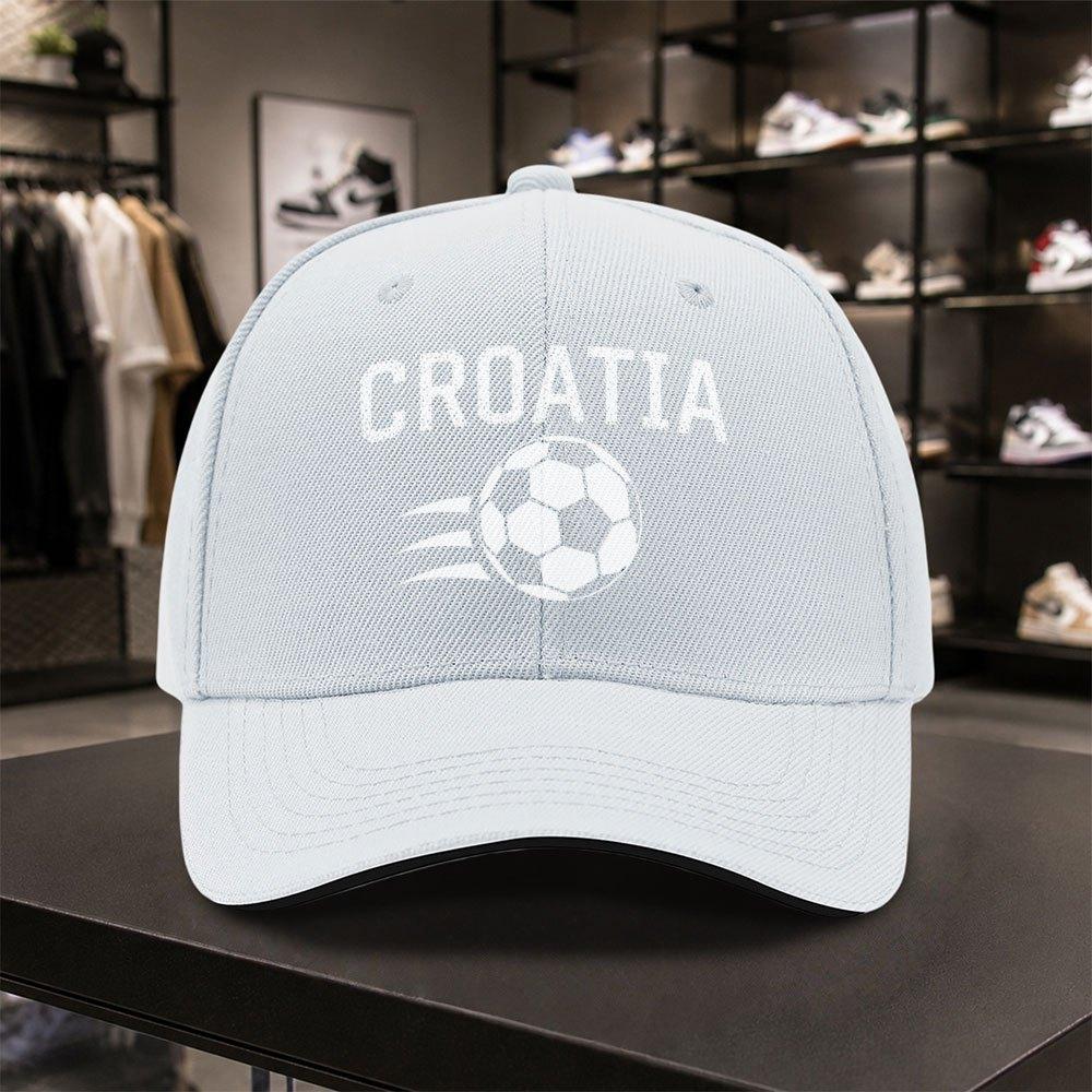 Croatian Design Baseball Cap Duckbill Cap for Running Fitness Outdoor Sports Travel Daily Wear Gift