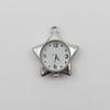 Star Pocket Watch Clock Keychain Zinc Alloy Trinkets Bag Charms Original Design Creative Pendant