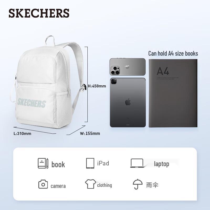 Skechers L320U196 Large Capacity Casual Backpack One Size