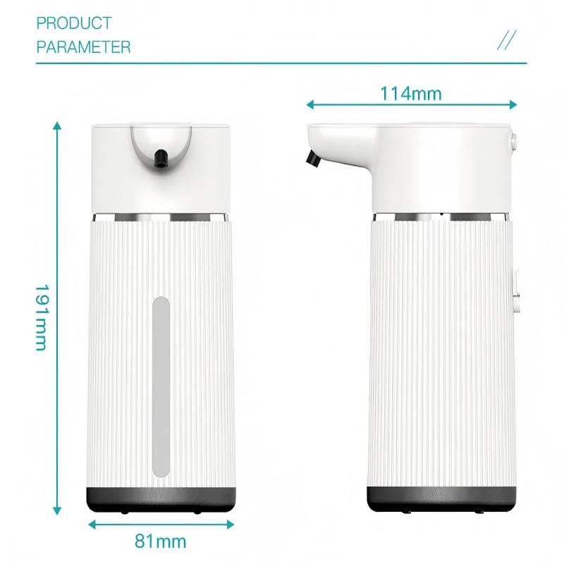 420ML Large Capacity Automatic Smart Senor Soap Dispenser Wall-Mounted Electric Foam/Liquid Model Hand Dish Washing Pump Machine