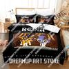 Mora Saiko REINA Bedding Set Single Twin Full Queen King Size Bed Set Adult Kid Bedroom Duvetcover Sets 3D Anime Bed Sheet