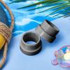 4 st poolparaplystabilisatoradapter gängade adapterhylsor poolparaplyhylsa paraplystänger stabilisator för utomhusbruk