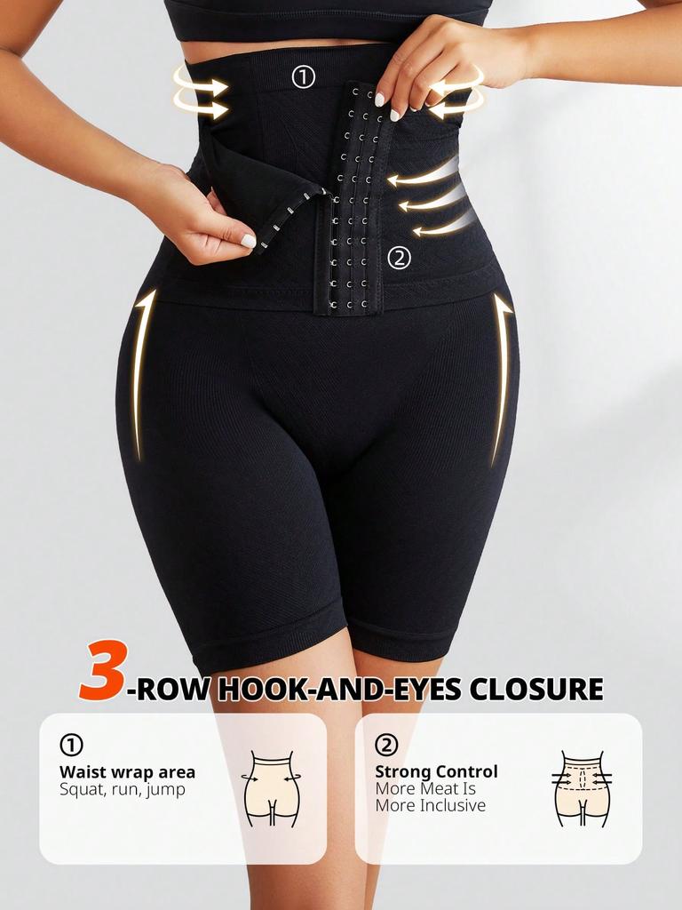 Flarixa Women Super High-Waisted Faja Shaperwear Bottom Waist Trainer Panty Strong Postpartum Tummy Control Panties Butt Lift Body Shaper Underwear