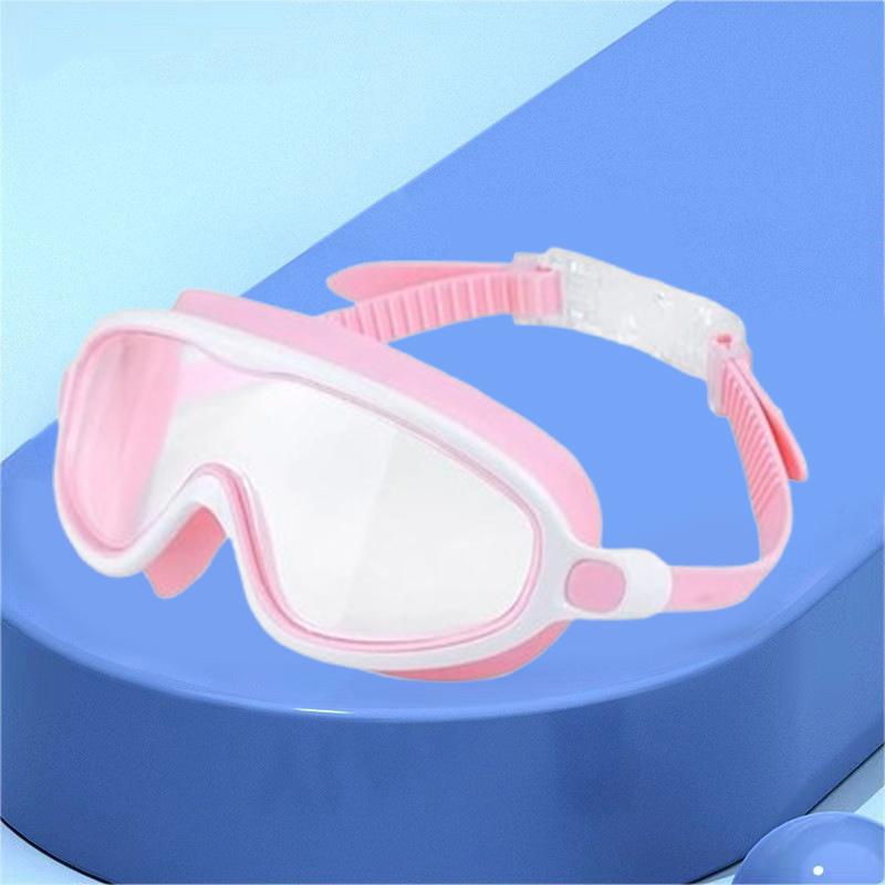 2 Pack Kids Swim Goggles For 3-15 Uv Protection Anti-Fog Pool Water Swimming Goggles For Boys Girls Youth Toddler