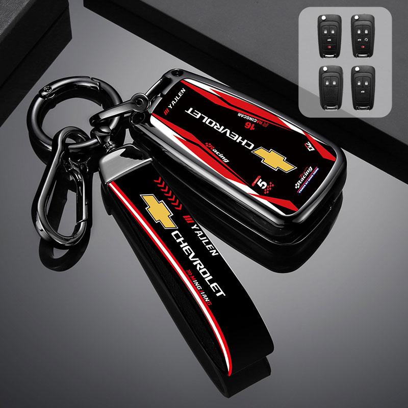 Zinc Alloy Car Key Case Cover For Chevrolet Cruze Aveo Trax Sail Malibu Captiva Prism Spark Trailblazer Blazer Camaro Traverse