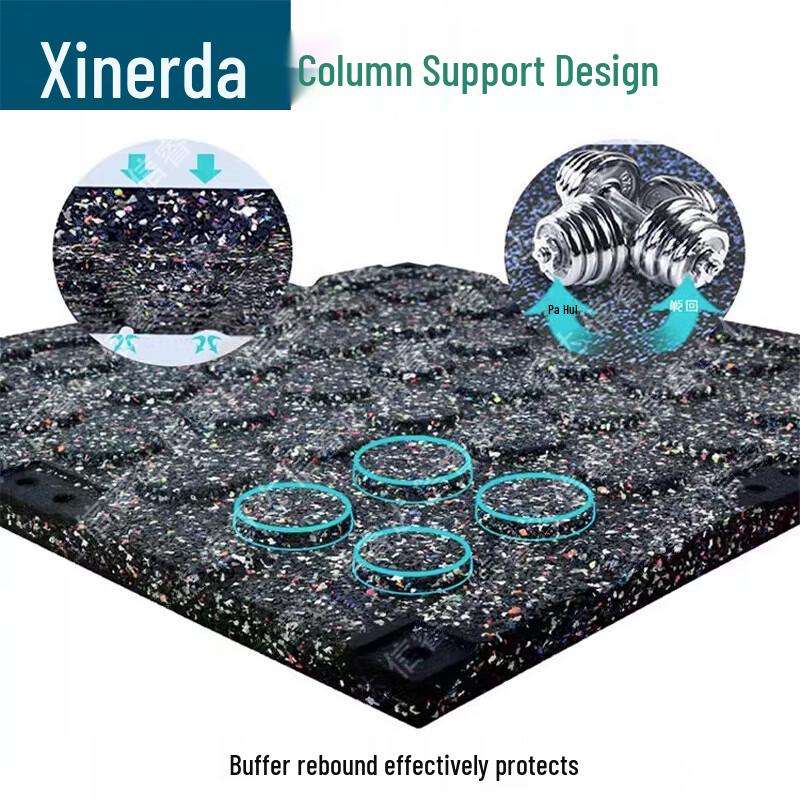 Xinruida Gym Rubber Floor Mats