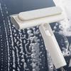 1/2Pcs Window Wiper with Bevel Scraper Design Automatic Water Recovery Wiper Portable Multi-Surface Glass Cleaner