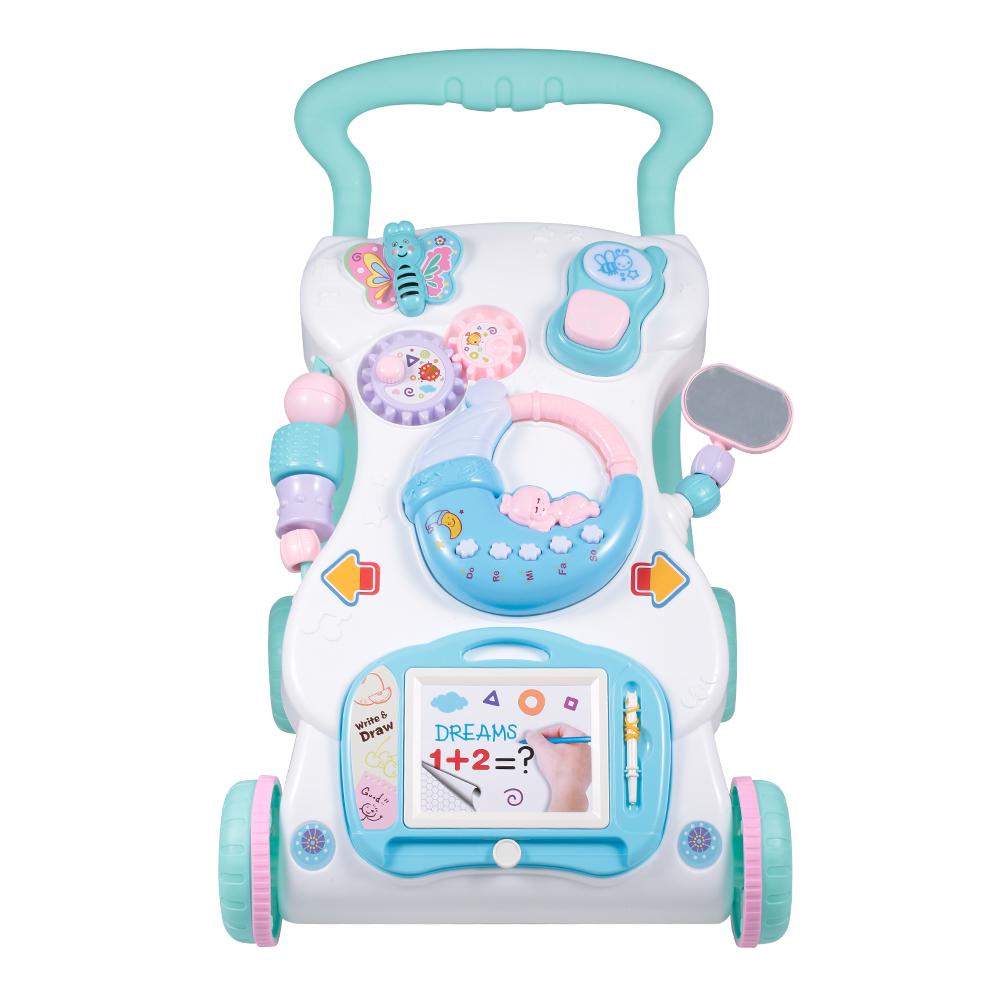 Baby Walker Multifuctional Kleinkind Walker Sitzen-zu-Stehen Lernen Walker Spielzeug