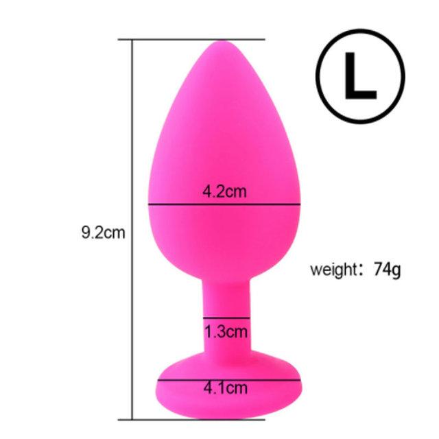 Masážní přístroj prostaty Anální anální kolík Anus Rozšiřitelný Bdsm Bondage Sex Anální kolík Erotické doplňky Bullet Vibrator Sexuální hračky pro ženy