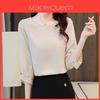 Abstract Chic Blouse With Modale Fabric For Office Work And Casual Wear