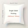 4PCS Seasonal Scenery Pillow Covers, Sofa Cushion Covers, Zipper Closure, Woven Style Lumbar Pillow Cases, for Living Room