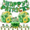 St. Patrick's Day Dekoration Irische Partyzubehör Kleeblatt Ornamente Accessoires
