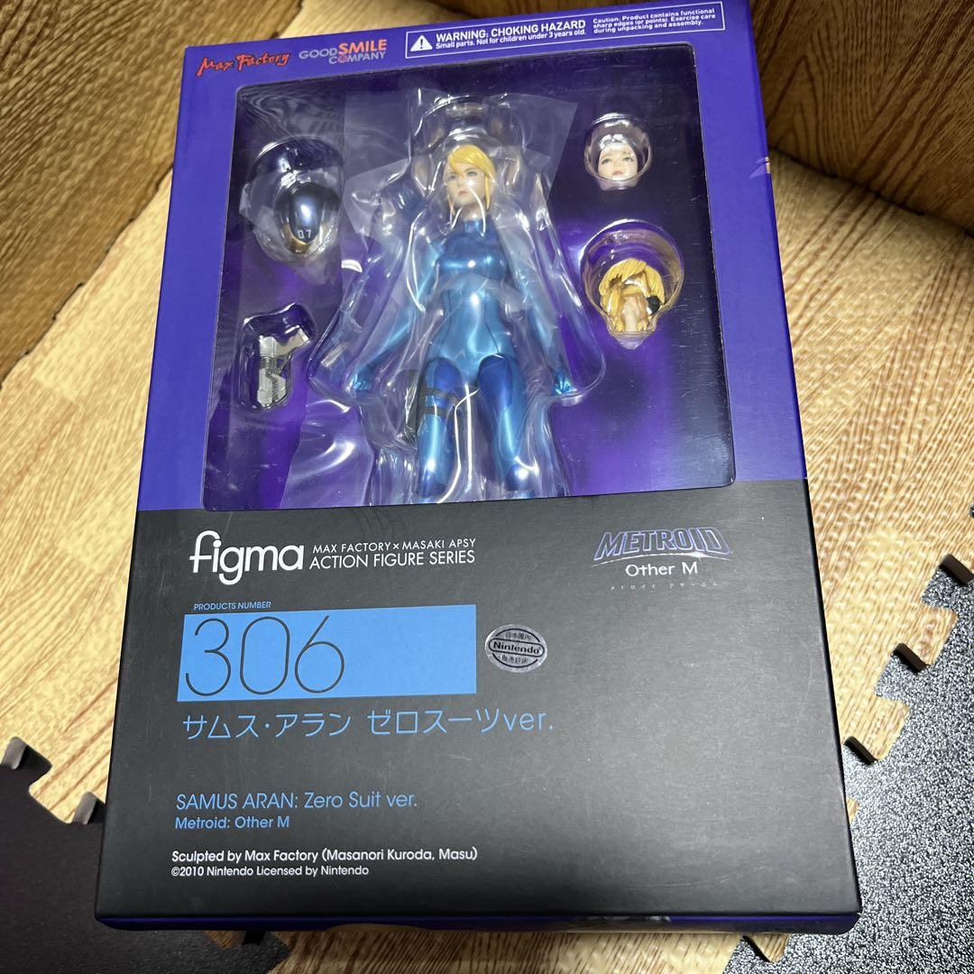 

[USED] figma Samus Aran Zero Suit ver.