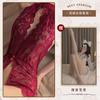 Sexy lingerie sexy teasing pajamas women open crotch lace seduction onesie free uniform suit