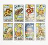 Collezione di carte dei tarocchi Food Fortunes, mazzo mistico, giochi da tavolo, oggetti di scena per divinazione fantasiosi