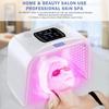 Led Light Therapy, Face Red Light Therapy with Spray Function, 7 In 1 Beauty Equipment for Skin Care At Home, Face Mask SPA Equipment, Facial Skin
