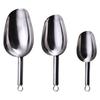 Thickened Ice Scooper Multipurpose Shovel Stainless Steel Spatula for Cooking Gardening and Camping Kitchen Accessories
