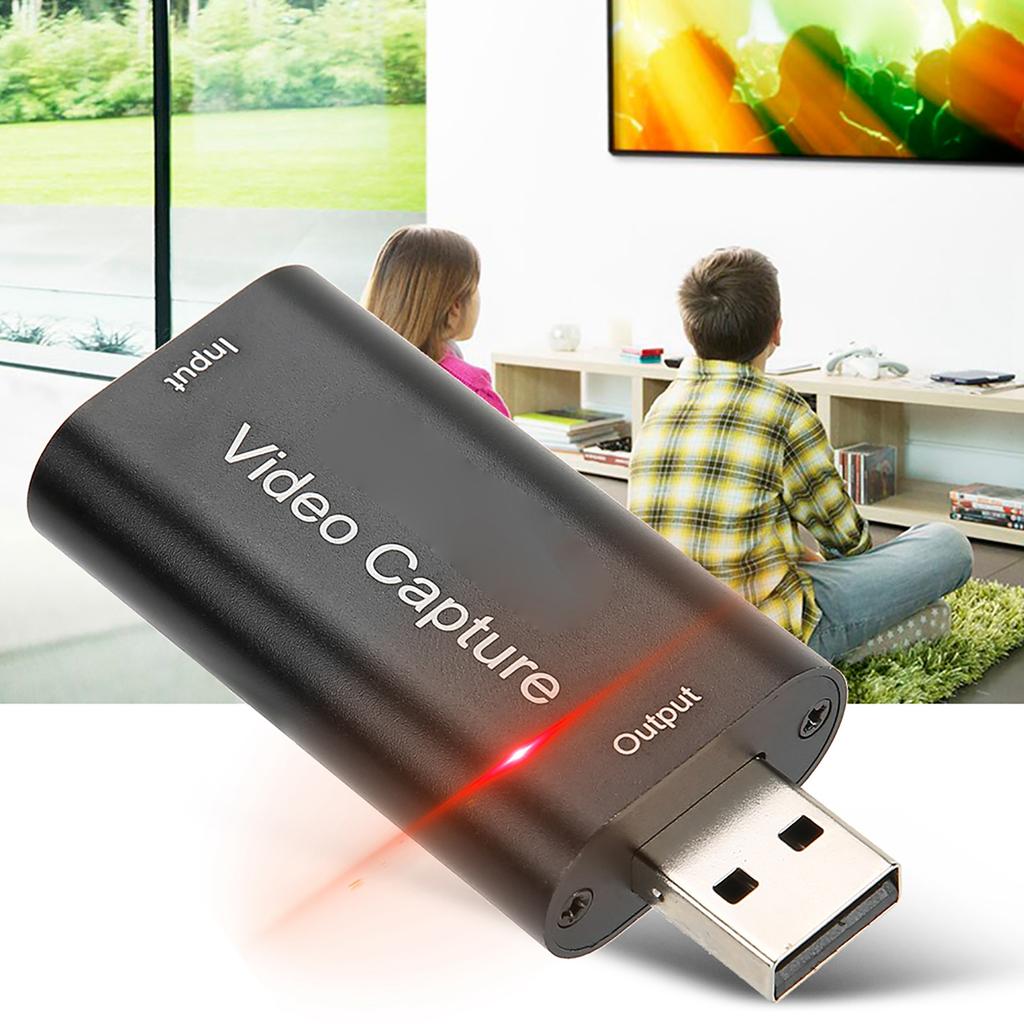 Video Capture Card USB2.0 HD Portable Computer Supplies for Windows   Android   OS X