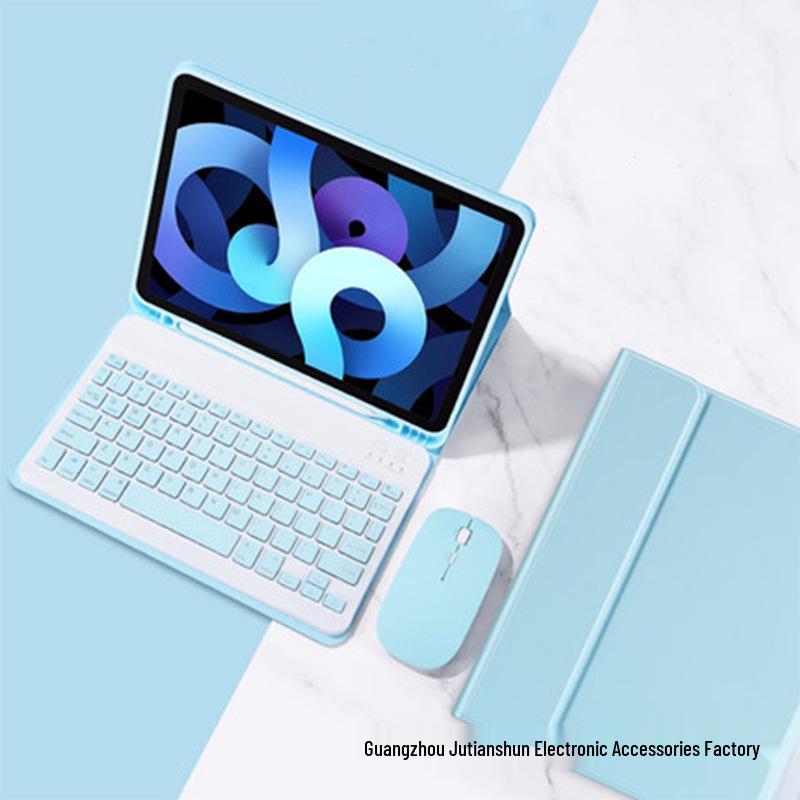2026 iPad Air 11-inch Bluetooth Keyboard Case A2591 with TPU Shell