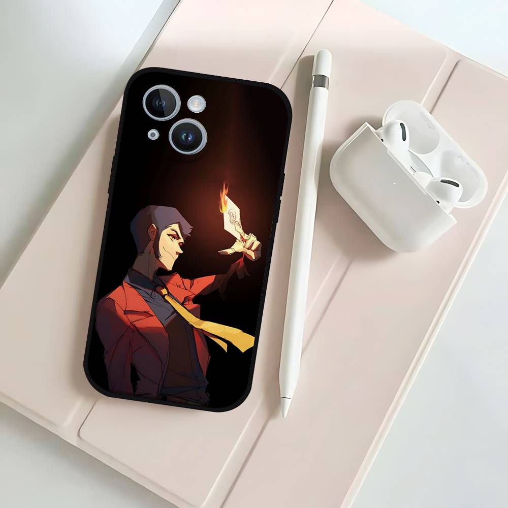 L-Lupin The T-Thirds Black Phone Case That Fits For IPhone 17,16,15,11,13,14 Pro Max,Plus,X,Xr,Xs Max,13Mini