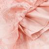 Spring 2025 Women's European & American Style One-Shoulder Lace Print Dress