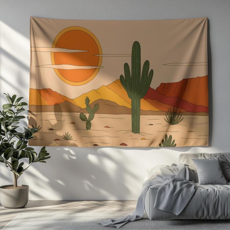 Bohemian wind, desert sunshine tapestry 75x100 чёрный