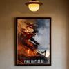 Video Games Final F-Fantasy Poster HD Art Sticky Wall Waterproof Home Living Room Bedroom Bar Aesthetic Decoration