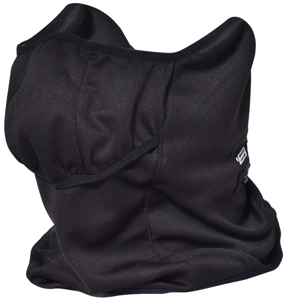 TARO WORKS Cycling Face Cover, Neck Guard, Mouth Opening, Size Adjustable, Unisex, Black