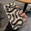 Creative Black Snake Is Suitable for Iphone16promax Mobile Phone Case, Transparent Apple 15 Anti-drop 14pro Europe and America 13/12
