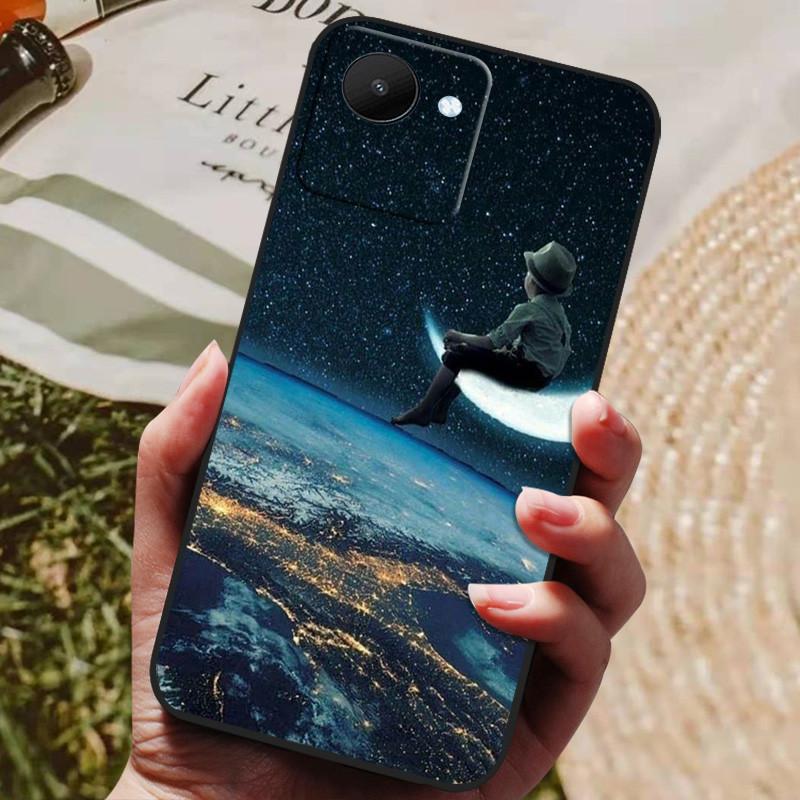 Für Realme C30 Hülle RealmeC30 Weiche Silikon Rückseite Handyhülle Schutzhülle für Realme C30 Fundas C 30 RMX3581 Coque