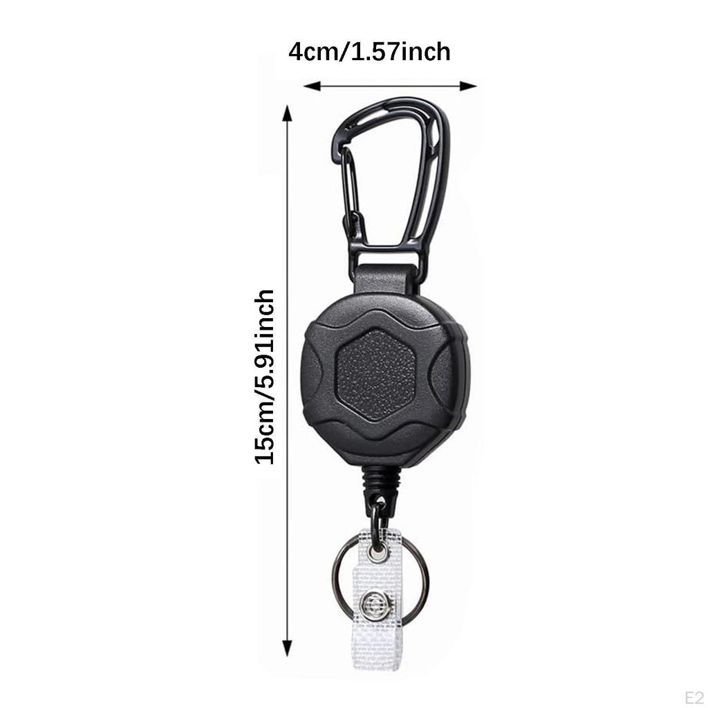 Retractable Keychain with Phone Tether ,ID Key Chain,