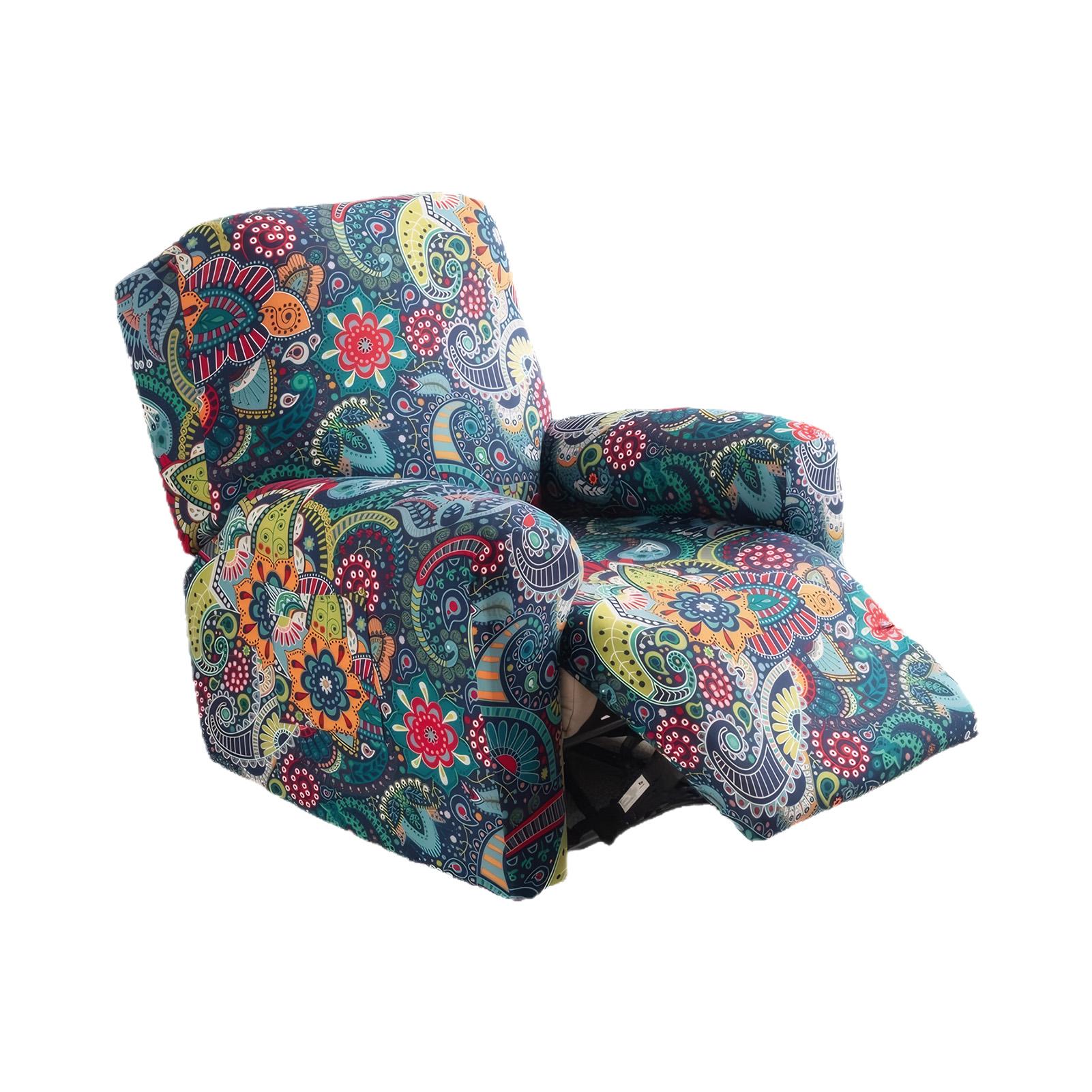P Non-Slip Recliner Chair Cover Full Wrap Style Pet Friendly Riser Recliner Chairs Electric