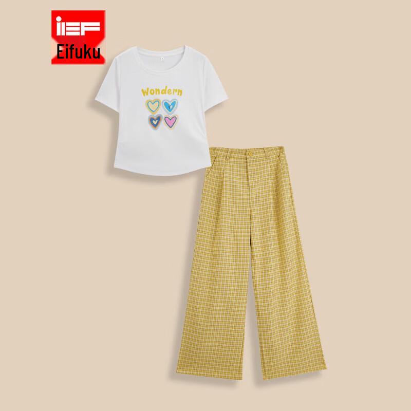 IEF Women s Korean Style Print Two-Piece Set M