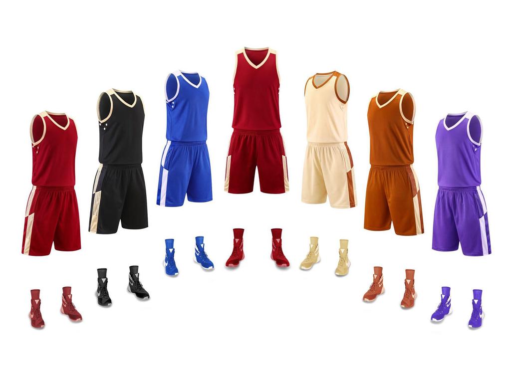 Breathable Summer Basketball Uniform Set for Students